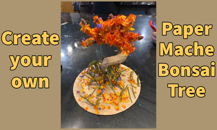 Paper+Mache+Bonsai+Tree